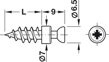 Connecting Bolt, M20, 12 mm