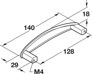 Handle, Zinc