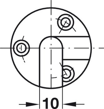 Deadbolt Lock, Häfele Symo